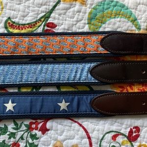 🔹Combo (3) Vineyard Vines Belts🔸